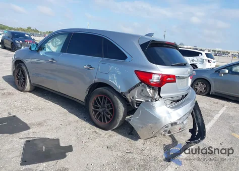 2016 Acura Mdx Acurawatch Plus Package from USA, damaged, VIN 5FRYD3H25GB001248